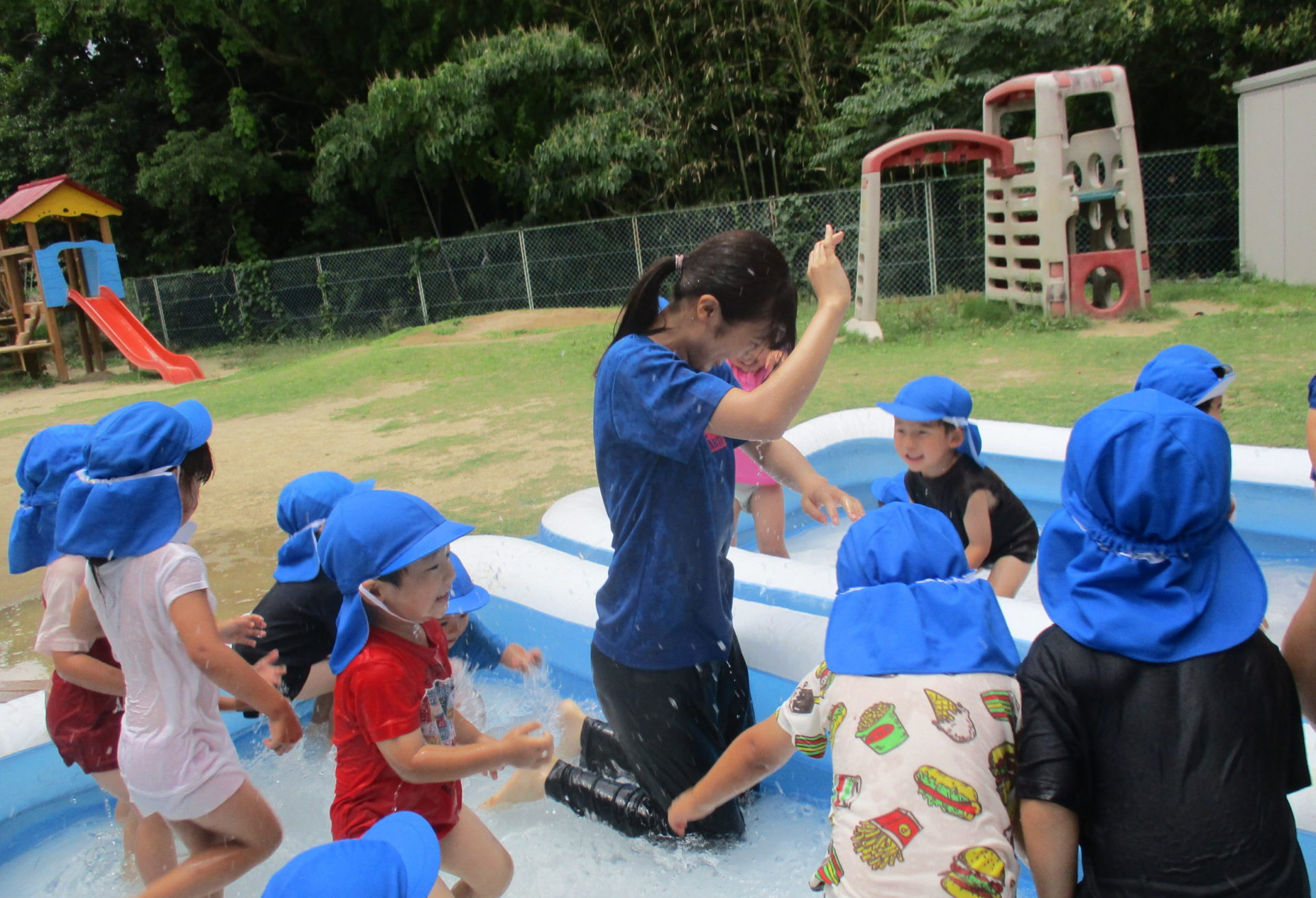 ついに～！！水遊び～！！！ – そね幼稚園